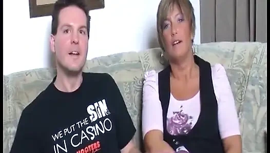 Neighbor Meetup Foursome - Horny German Neighbors Swap & Fuck Raw with Blowjobs & Fingering