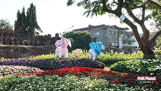 Otelde Derin Boğaz Tayland'da Çift, Fransız, Amatör