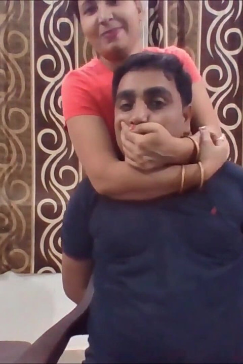 Lazy Husband Punished with Gagging