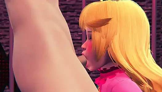 Prenses Peach'in yeni bir cinsel itaatkarı var - 3 boyutlu tam animasyon