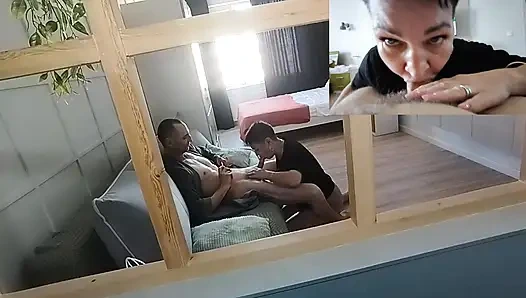 Helen & Johnny: Morning Seduction in the Kitchen and Sofa