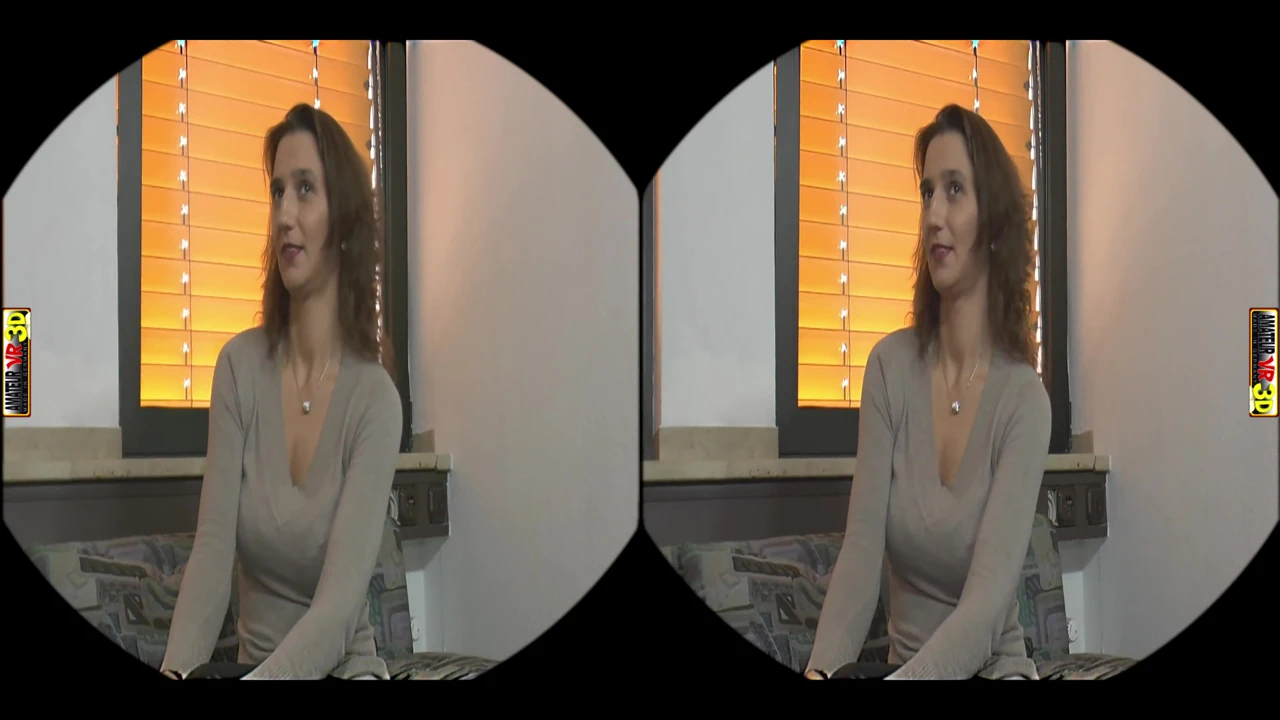 VR Amateur MILF Sabrina's Dripping Pussy Show - Spread Wide & Finger Fucked!