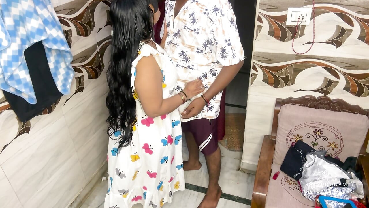 Desi Stepmom Caught Stepson Watching Her Change - She Took Over Hindi Video