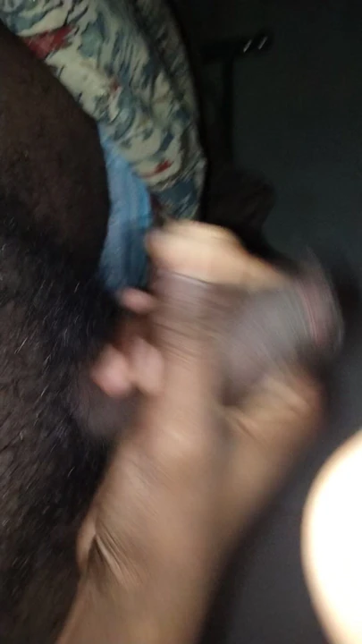 Black big cock masturbation