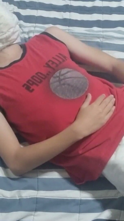Diaper Masked Boy 18+ Jerking Off and Cumming | Clip 1