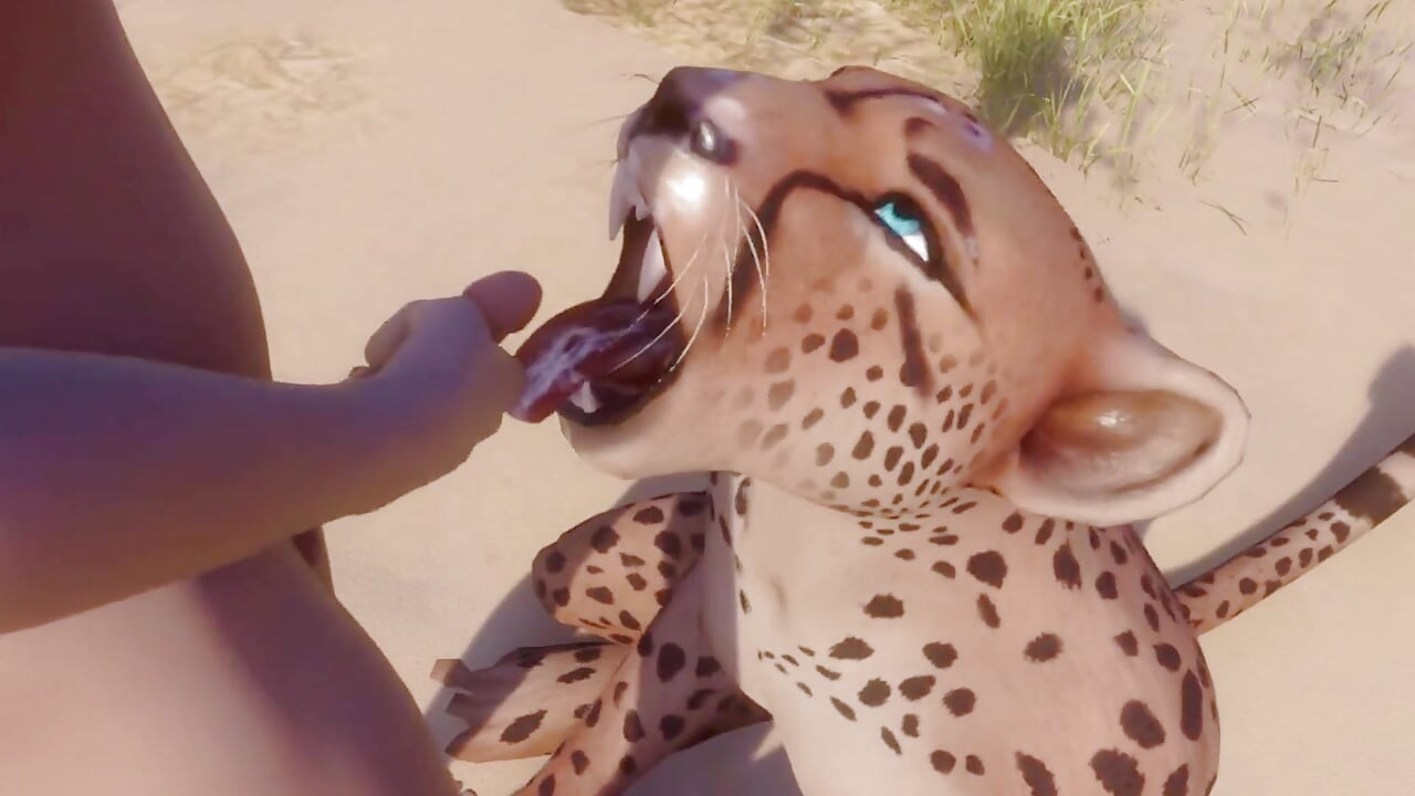 בחורה פרוותית מזדווגת עם גבר מפלצת פרוותית