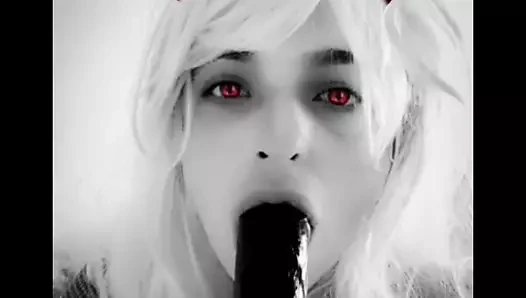 Sissy slut deep throat queen