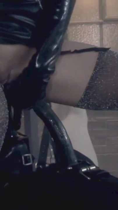 Bondage room, men pay to be dominated by a woman in sex and to be fucked to orgasm | Clip 1