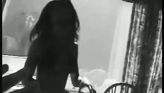 Amazing Black Girl Fucked in Hairy Pussy and Cum on Mouth by Monster Black Cock