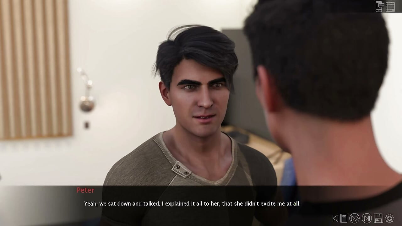 Summer Vacation - College Jock Peter Tries to Suck His First Cock