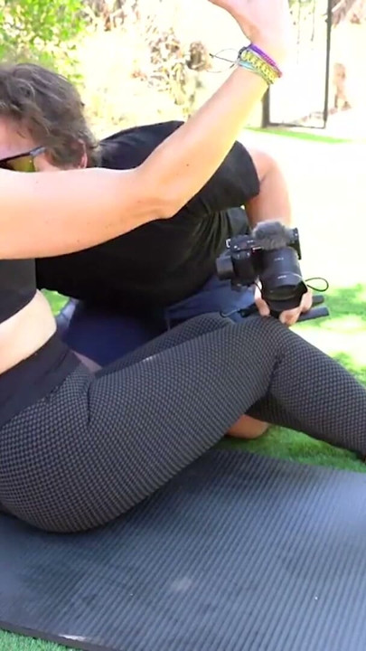 like my ass in yoga pants? cum all over it! | Clip 1