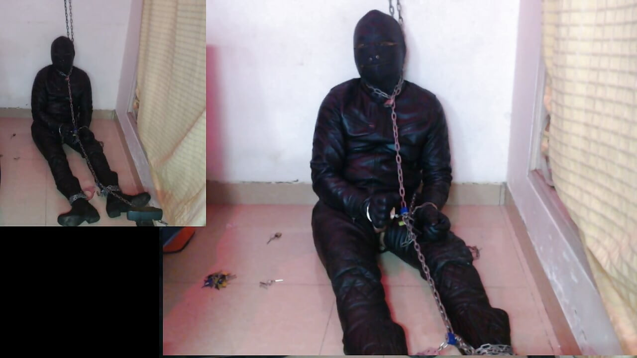 Self Bondage Gay Leather