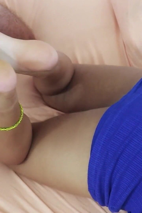 Sexy Brunette in Footjob, Blowjob and Anal Sex!