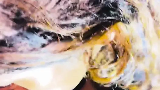 Шри-ланкийская жена кричит, пока ее жестко трахают