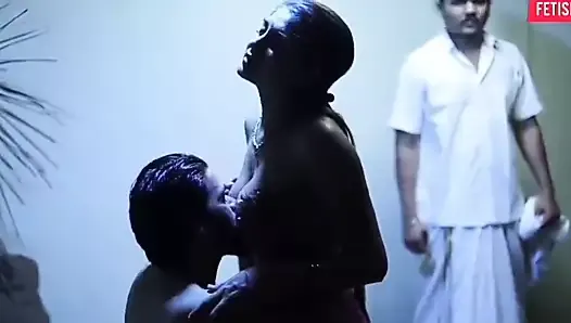 Mallu bhabhi fucking in front of her husband