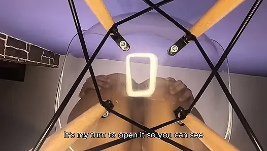 Overflows Transparent Chair