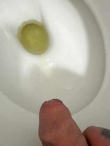 Just piss slowly