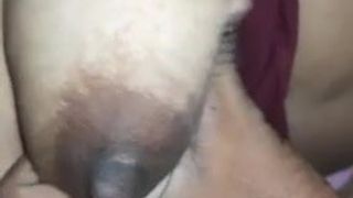 Enjoying boobs of bhabhi (small clip)