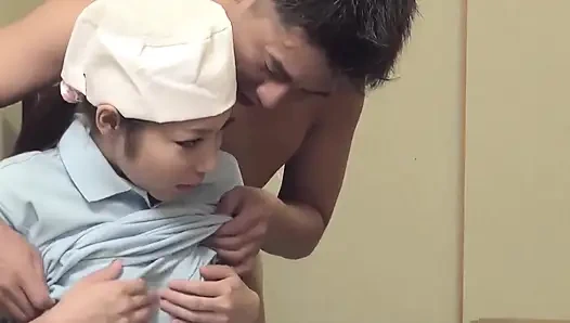 Drilled Japaneses Scene-2 Japanese Cook with Small Tits Fucking Hard with Her Client