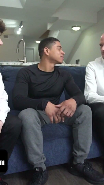 Missionary Boys - Hot Missionaries Speak With Leon In The Hopes Of Bringing Him Onto Their Mission | Clip 1