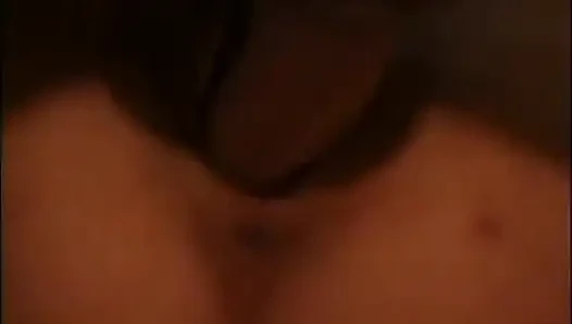Yong petite hairy pussy fucking...cum in mouth
