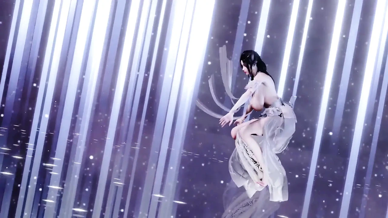 [Mmd] 牵丝线 古风汉服情趣抖奶裸足