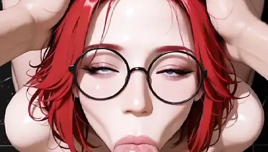 Hentai anime - arkadaşımın kız arkadaşı gerçekten götünü nasıl hareket ettireceklerini biliyor