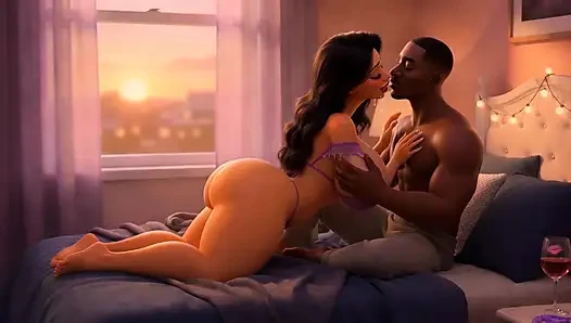 Ep 8- From Chubby & Ignored to Curvy Cock Tease Wife Goes Home with Black Stranger