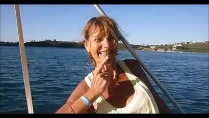 Kitty  on my yacht for  masturbate