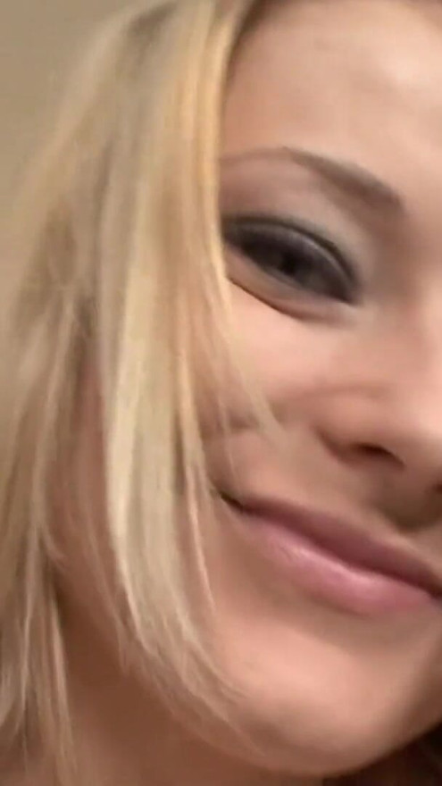 Not having sex for a couple of months made the cute blonde a bit nervous | Clip 2