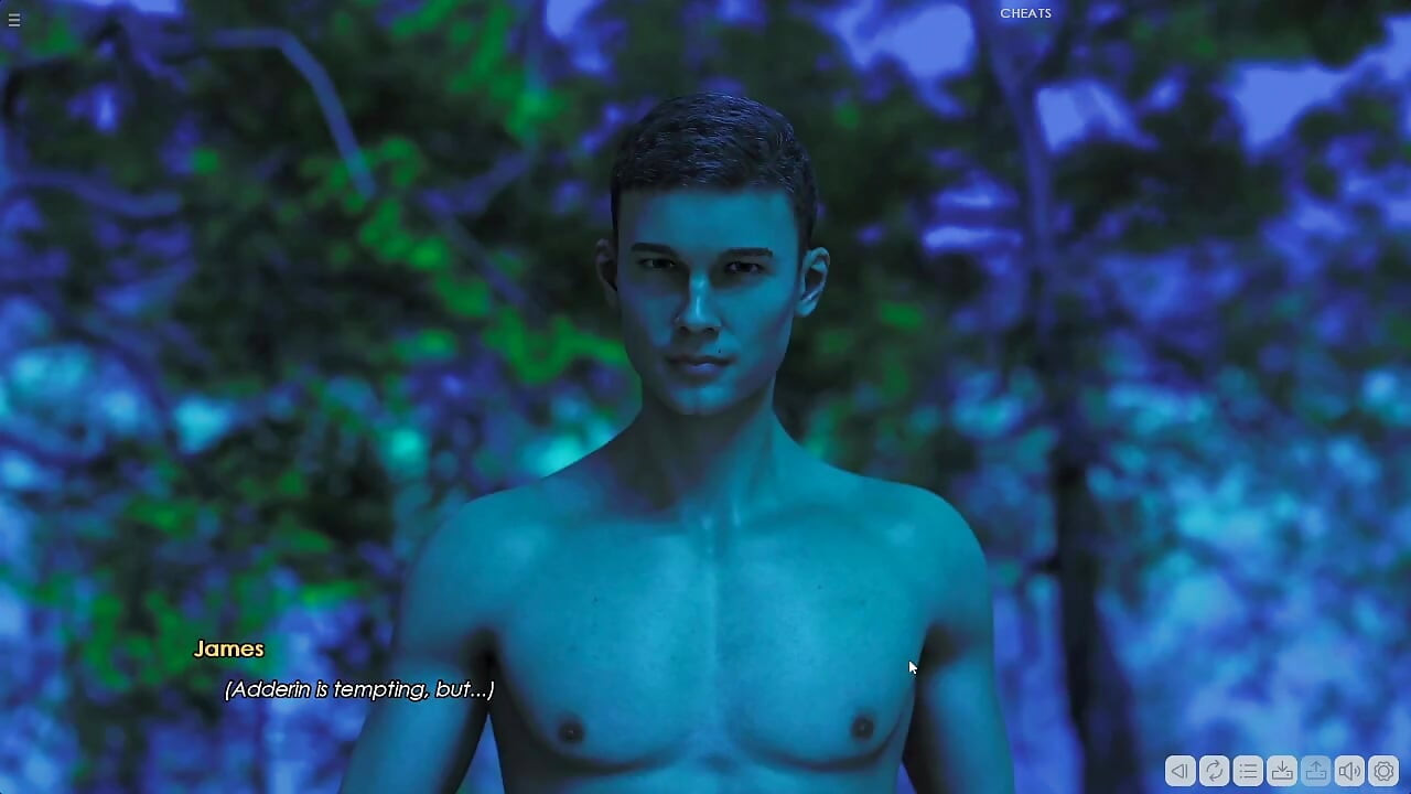 James Having Threesome With Two Evil Girls In Forest