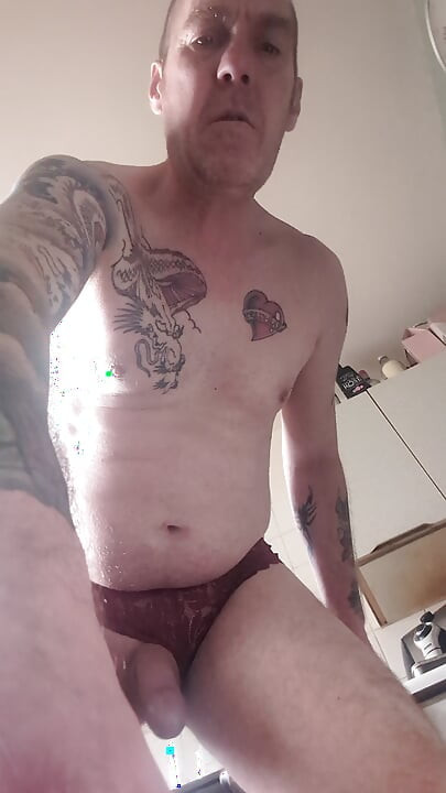 Toy time in knickers