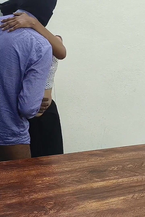 Anu Aunty with Office Boy Full Mood