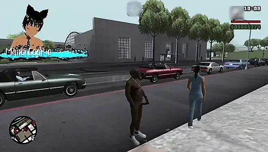 Gta San andreas hot coffee mod - Cj goes out with Michelle and have sex in different positions