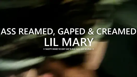 Lil Mary Böses Zimmermädchen Gegen Dat Cat N Da Hat Reamed, Gespreizt Und Gesahnt