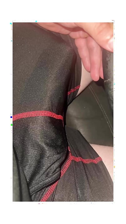 Compilation video of a big Johnson bulge while driving