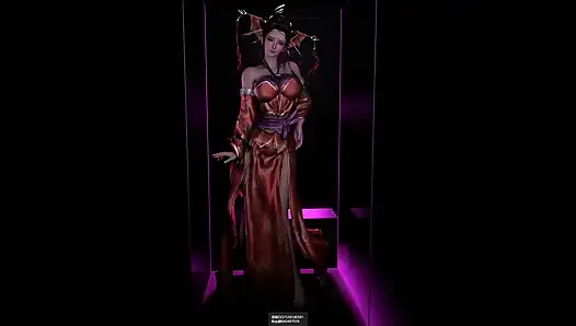 3D Two Horny Slut Cosplay Stripper Got Fucked by Two Big Dicks