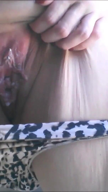 Unforgettable moment from "Creampied Pussy in Panties"