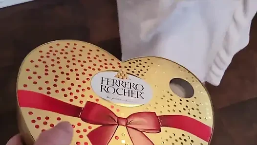 Step Stepson Tricks Pregnant Stepmom Into Sucking His Dick and Fucking Him on Valentine's Day