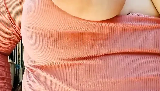 My husband is addicted to sucking my big natural tits that's why I always breastfeed him every morning