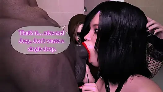 Hotwife Gets Revenge with Massive BBC Deepthroat Blowjob