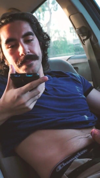 Memorable moment from "Almost CAUGHT Jerking OFF in the PARKING Lot ON my LUNCH BREAK while SEXTING a FAN in my CAR (FUCK)"
