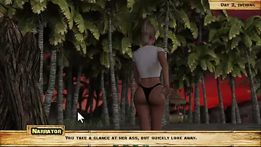 Lewd Island #2 - kampı kurmaya başla