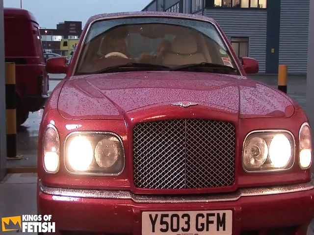 Two Busty Blondes Get Pussies Drilled Deep by Two Guys in the Car After a Test Drive