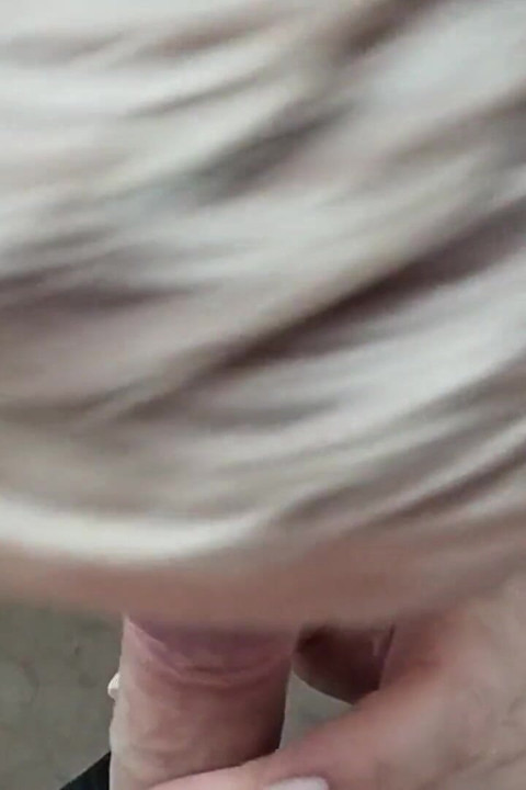 A Neighbor Jerks off My Dick with Her Hands and Tits