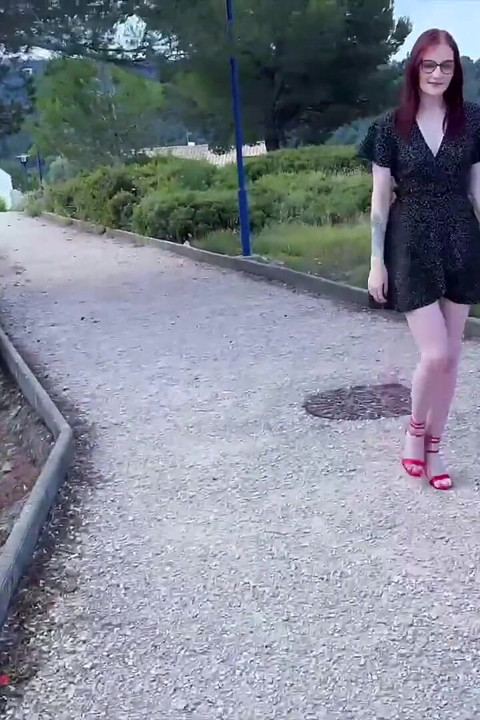 Lavyana, Gorgeous Redhead, Wants Two Dicks to Bang Her