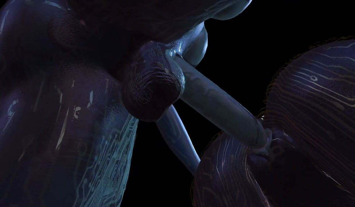 Cortana Is Having Trouble with One of Her Clones - Halo Porn Parody