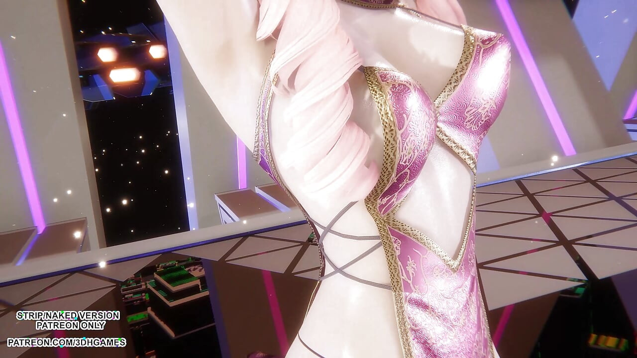 MMD 米妮 - 櫻桃天空 - 塞拉芬性感Kpop舞蹈英雄聯盟無碼4K 60FPS