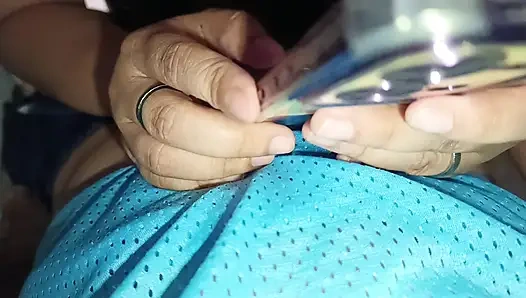 Big Tits MILF Wife Blow Job.