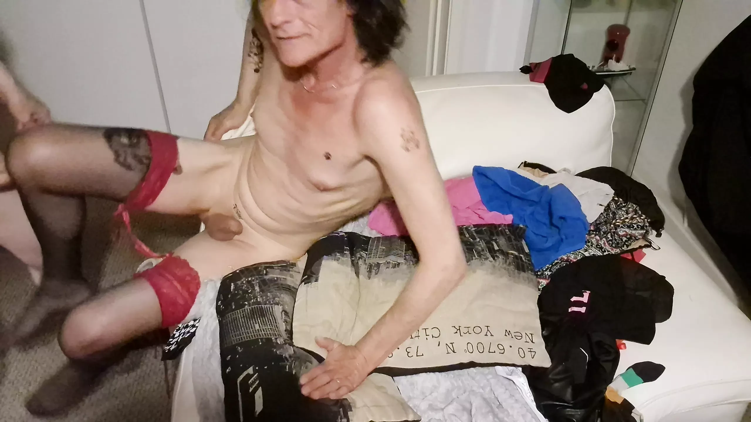 Fun with Gigi and Dave Archive, Tranny Girlfriend and Man Lovemaking, Another Raw Video